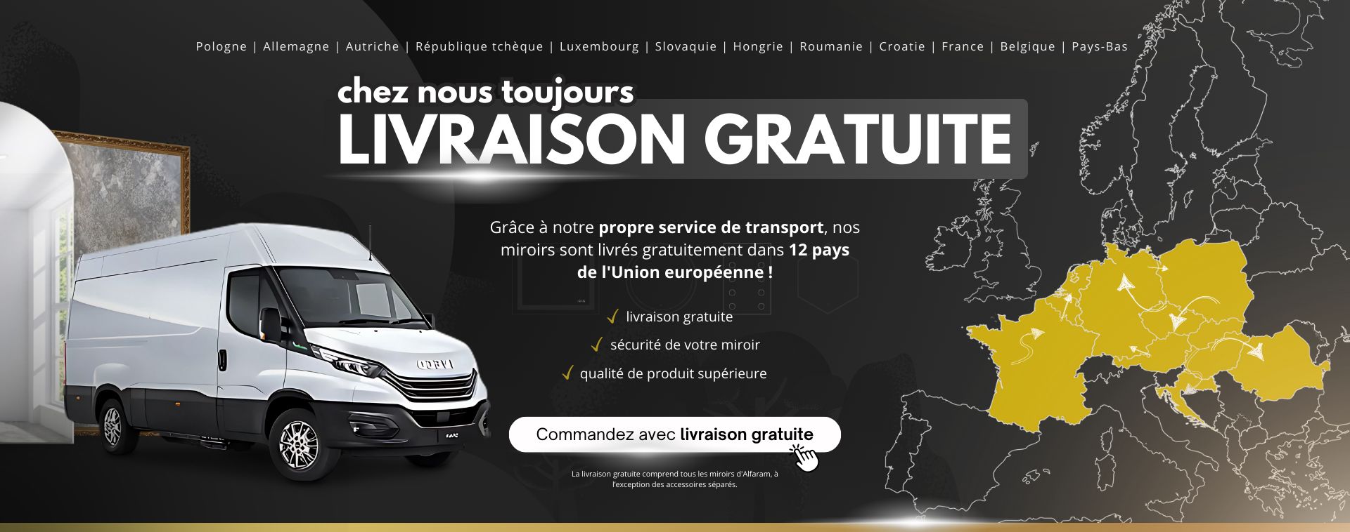 Livraison gratuite